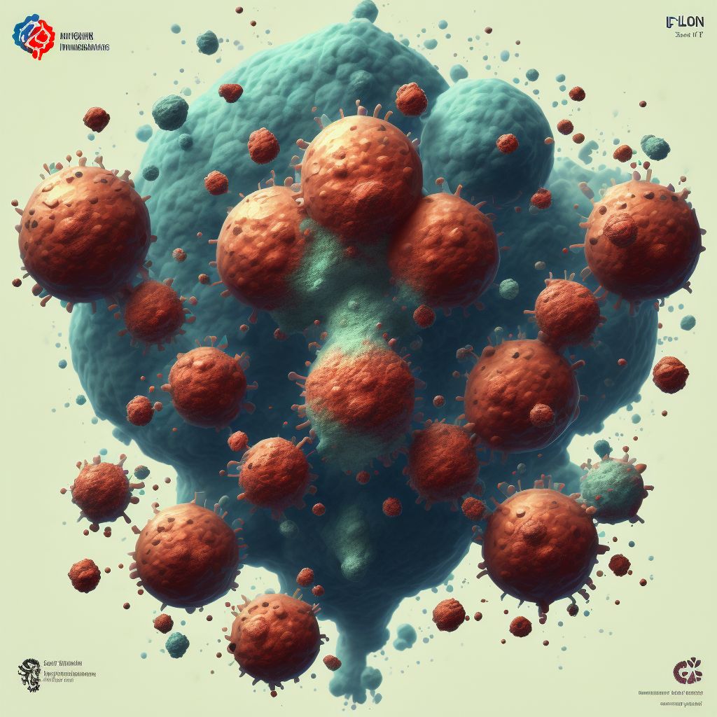 Poisoning by immunoglobulin, intentional self-harm, initial encounter digital illustration