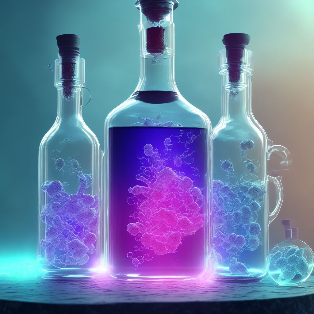 Toxic effect of other alcohols, undetermined, subsequent encounter digital illustration