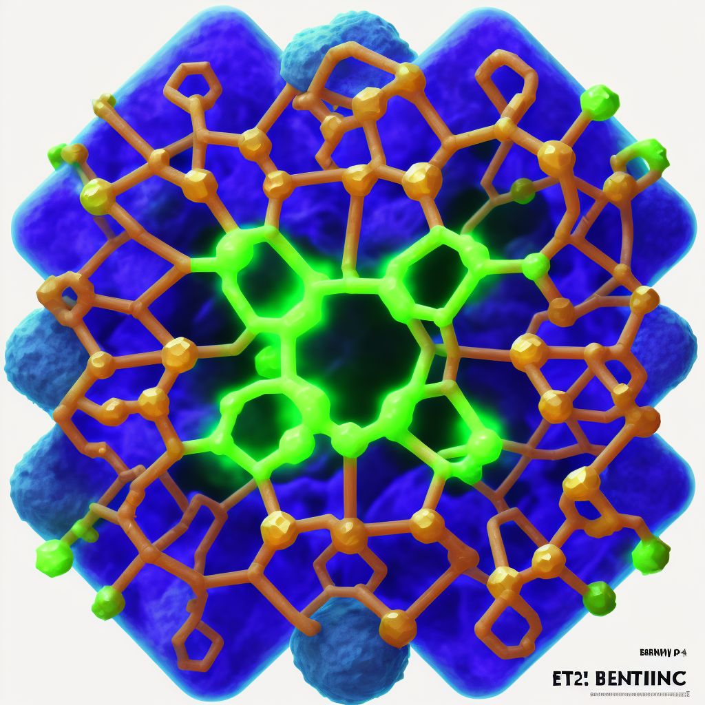 Toxic effect of benzene, undetermined, subsequent encounter digital illustration