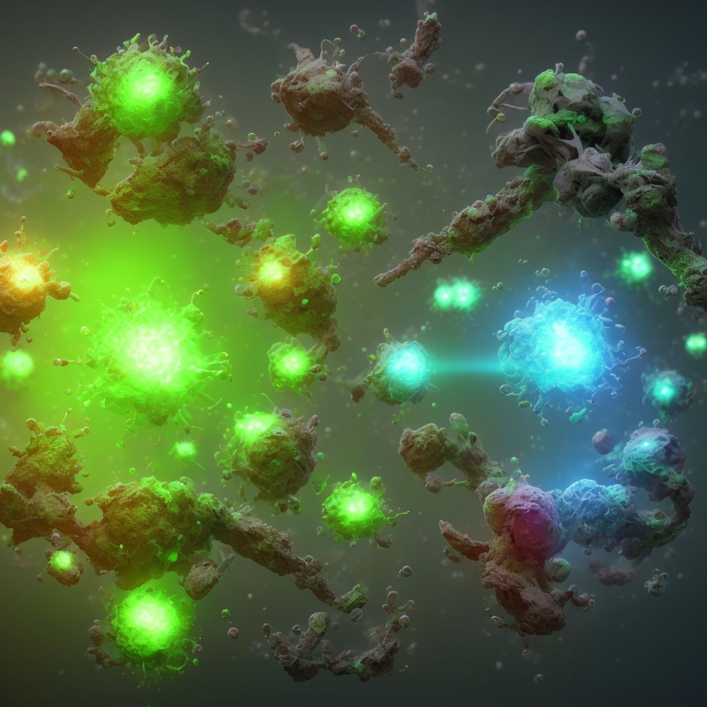 Toxic effect of other halogen derivatives of aliphatic hydrocarbons, assault, sequela digital illustration