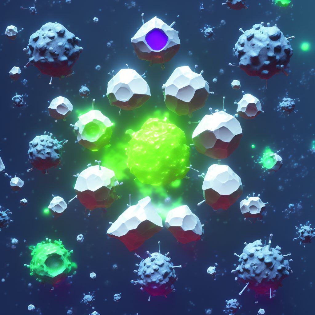 Toxic effect of other halogen derivatives of aromatic hydrocarbons, assault, sequela digital illustration