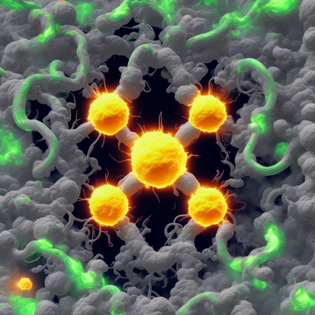 Toxic effect of carbon monoxide from incomplete combustion of other domestic fuels, accidental (unintentional), sequela digital illustration