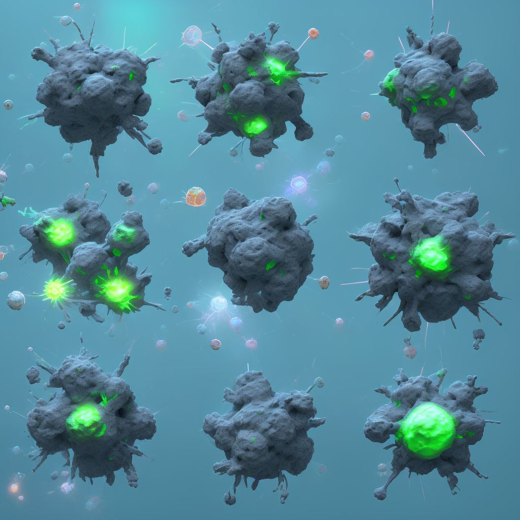 Toxic effect of fluorine gas and hydrogen fluoride, assault, initial encounter digital illustration