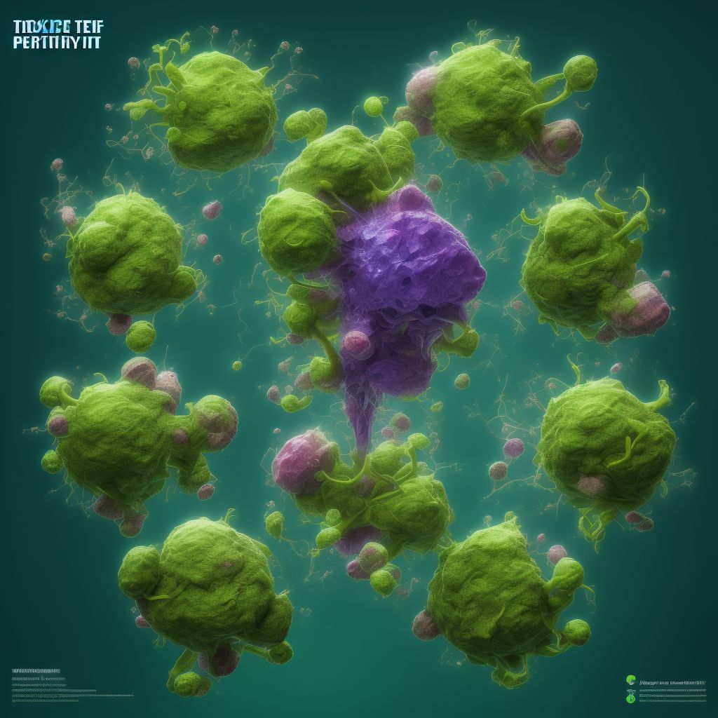 Toxic effect of other ingested (parts of) plant(s), accidental (unintentional), initial encounter digital illustration