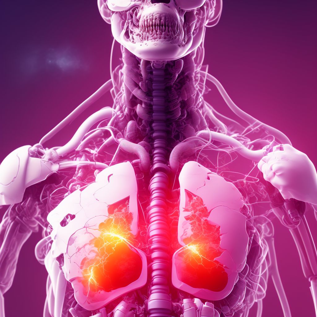 Asphyxiation due to mechanical threat to breathing due to other causes, accidental, initial encounter digital illustration