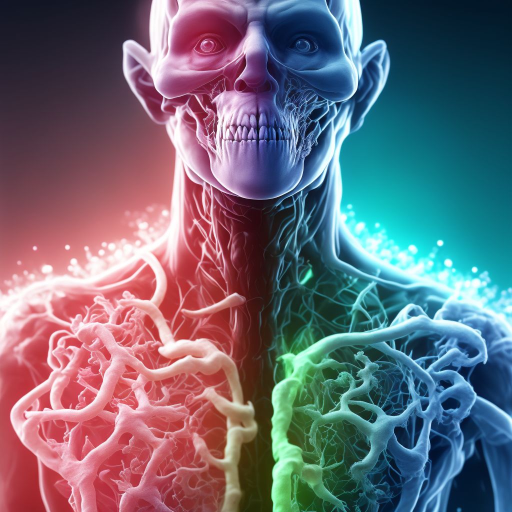 Asphyxiation due to systemic oxygen deficiency due to low oxygen content in ambient air due to unspecified cause, initial encounter digital illustration