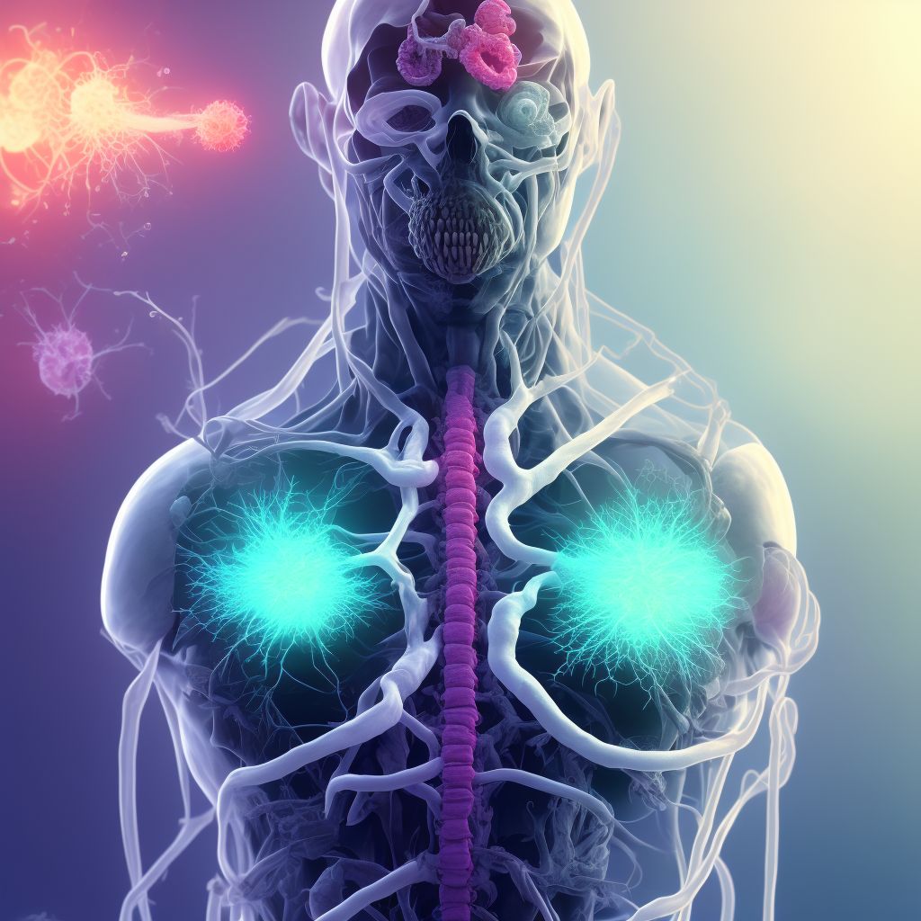 Asphyxiation due to systemic oxygen deficiency due to low oxygen content in ambient air due to unspecified cause, subsequent encounter digital illustration