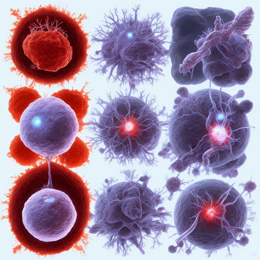 Vascular complications following infusion, transfusion and therapeutic injection, subsequent encounter digital illustration