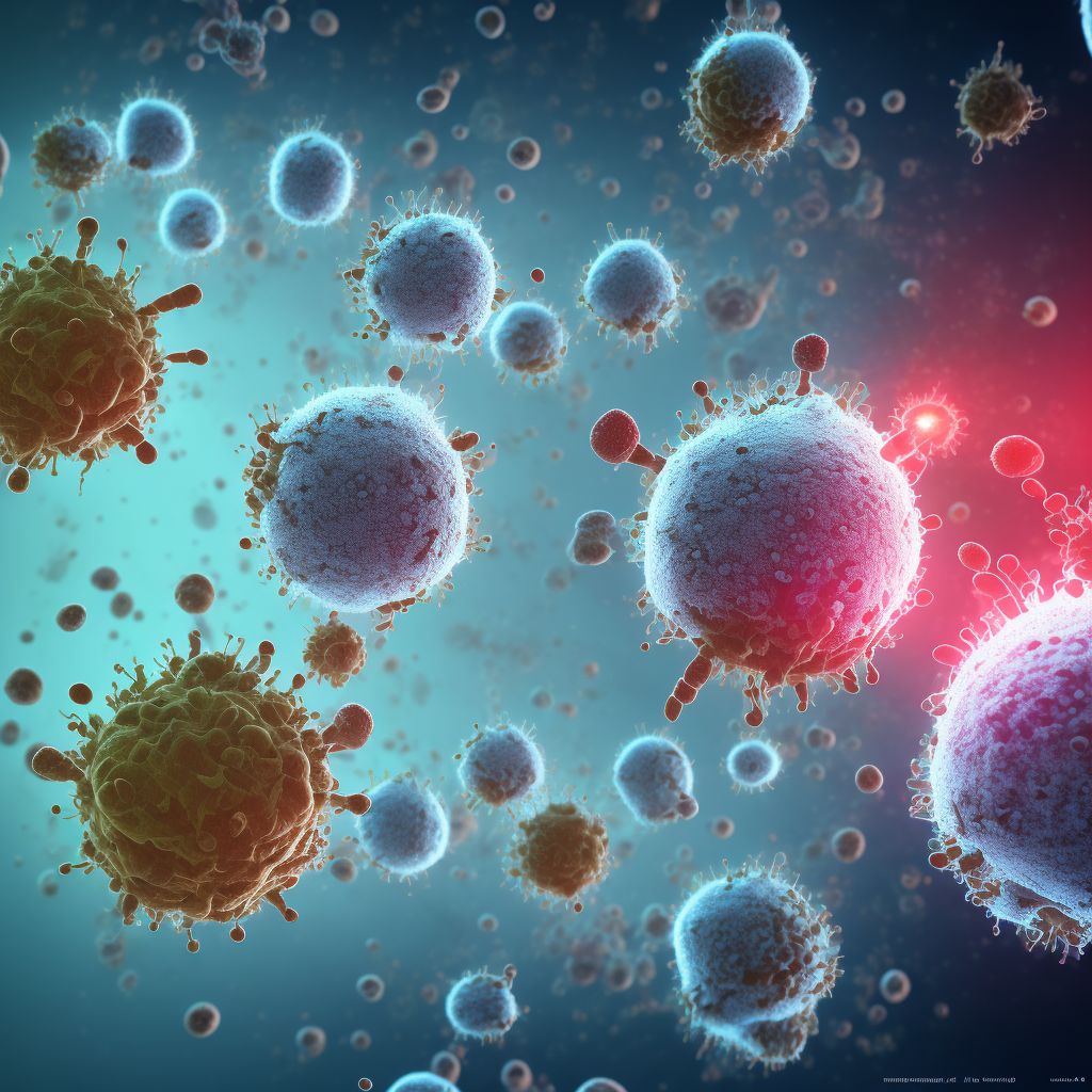 Anaphylactic reaction due to other serum, initial encounter digital illustration