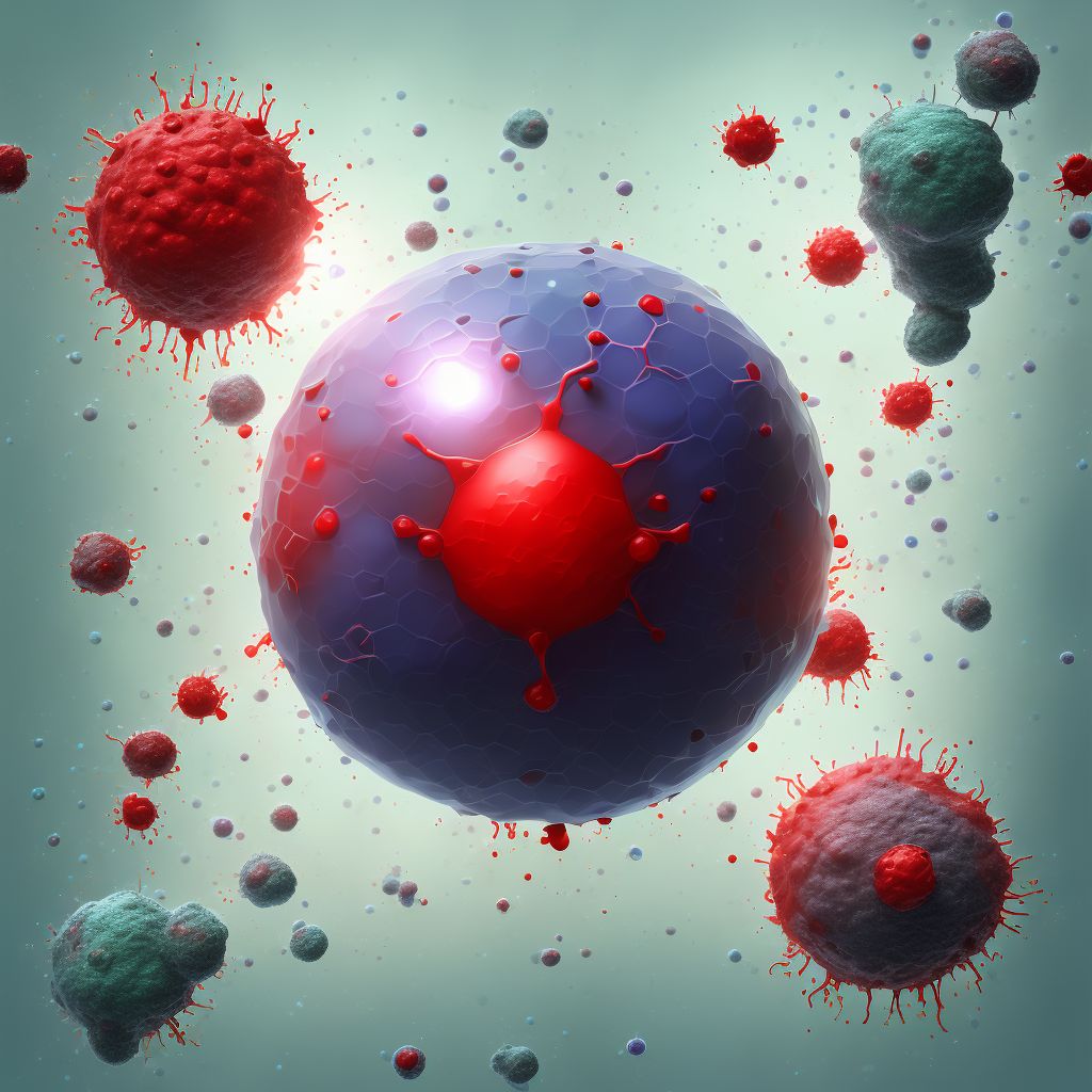 Acute hemolytic transfusion reaction, unspecified incompatibility, subsequent encounter digital illustration