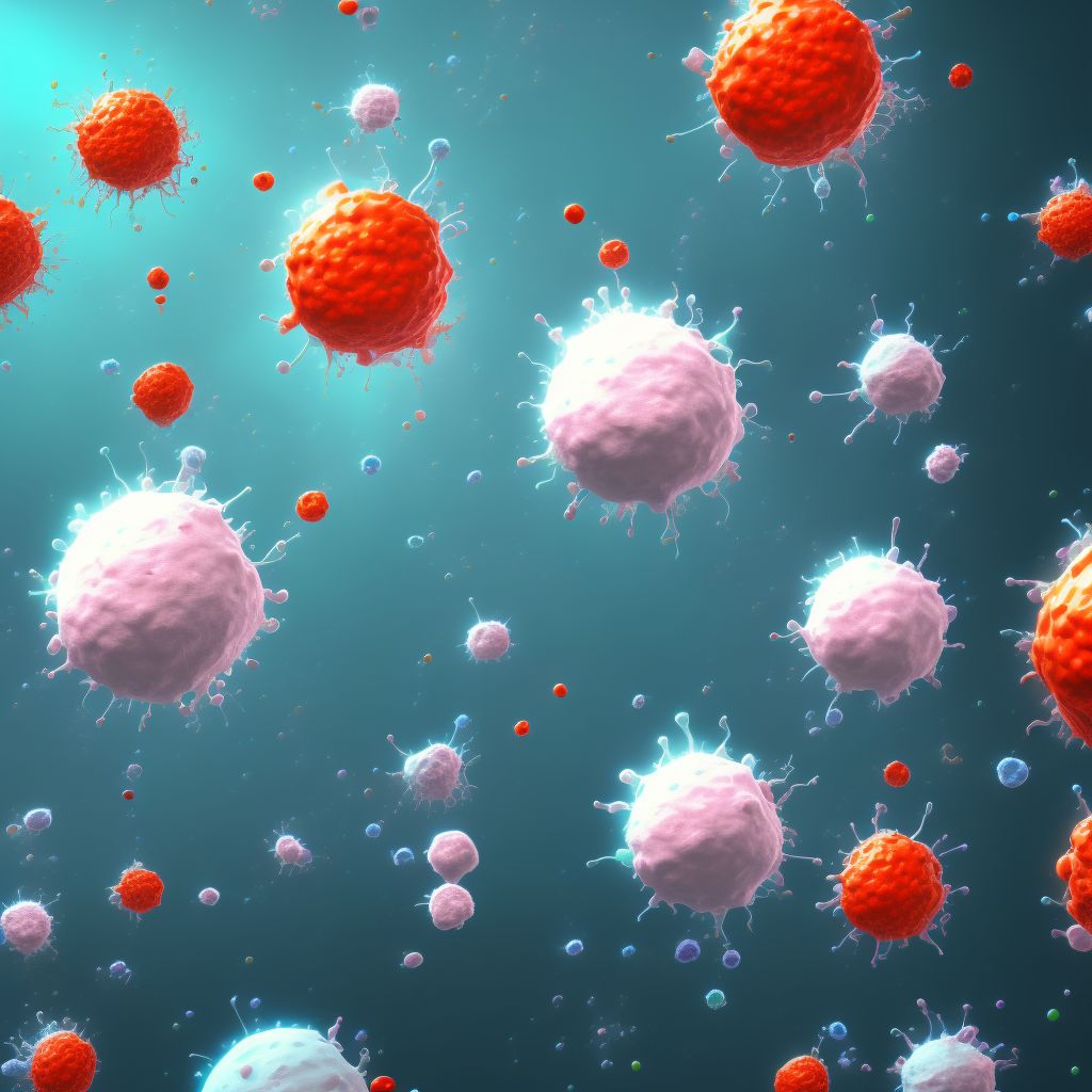 Acute hemolytic transfusion reaction, unspecified incompatibility, sequela digital illustration