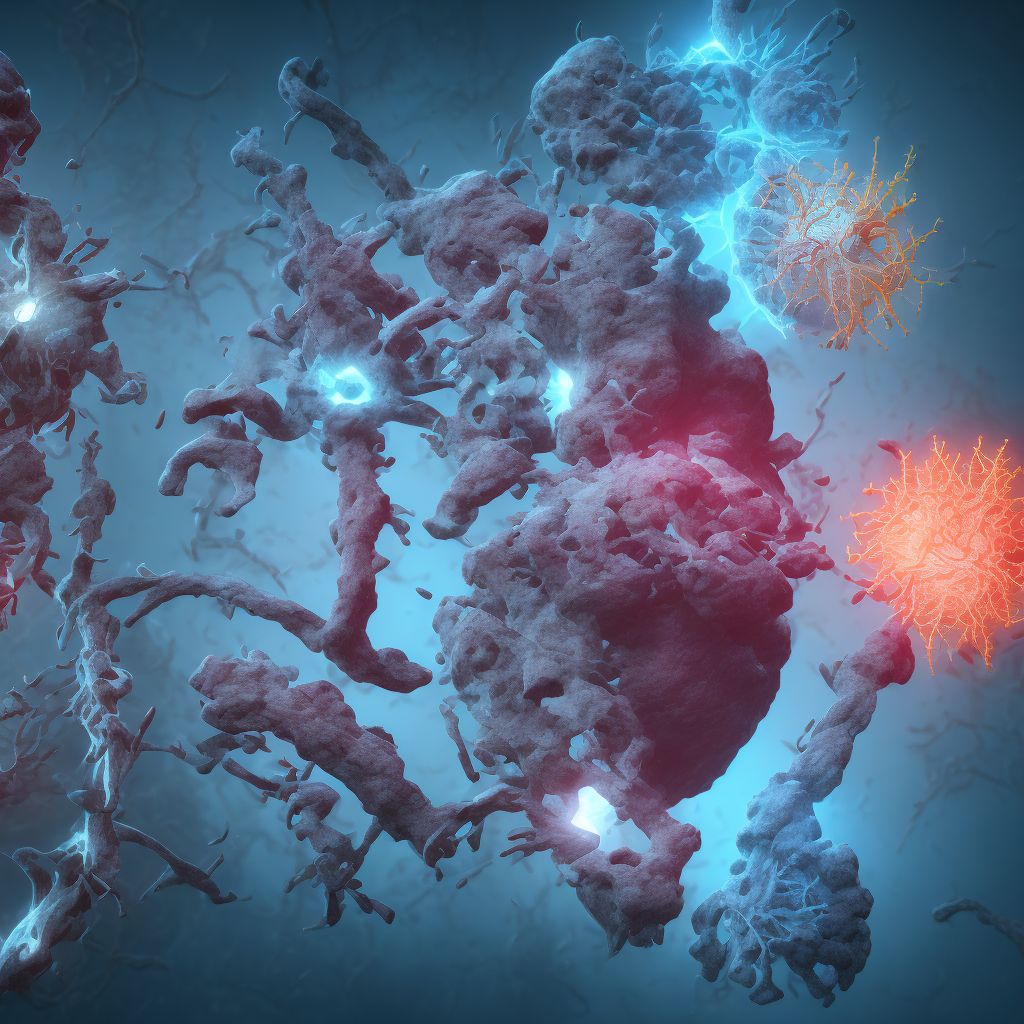 Breakdown (mechanical) of unspecified vascular grafts, sequela digital illustration