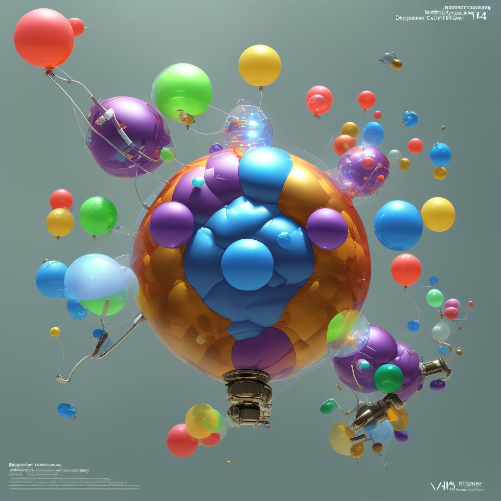 Displacement of balloon (counterpulsation) device, subsequent encounter digital illustration