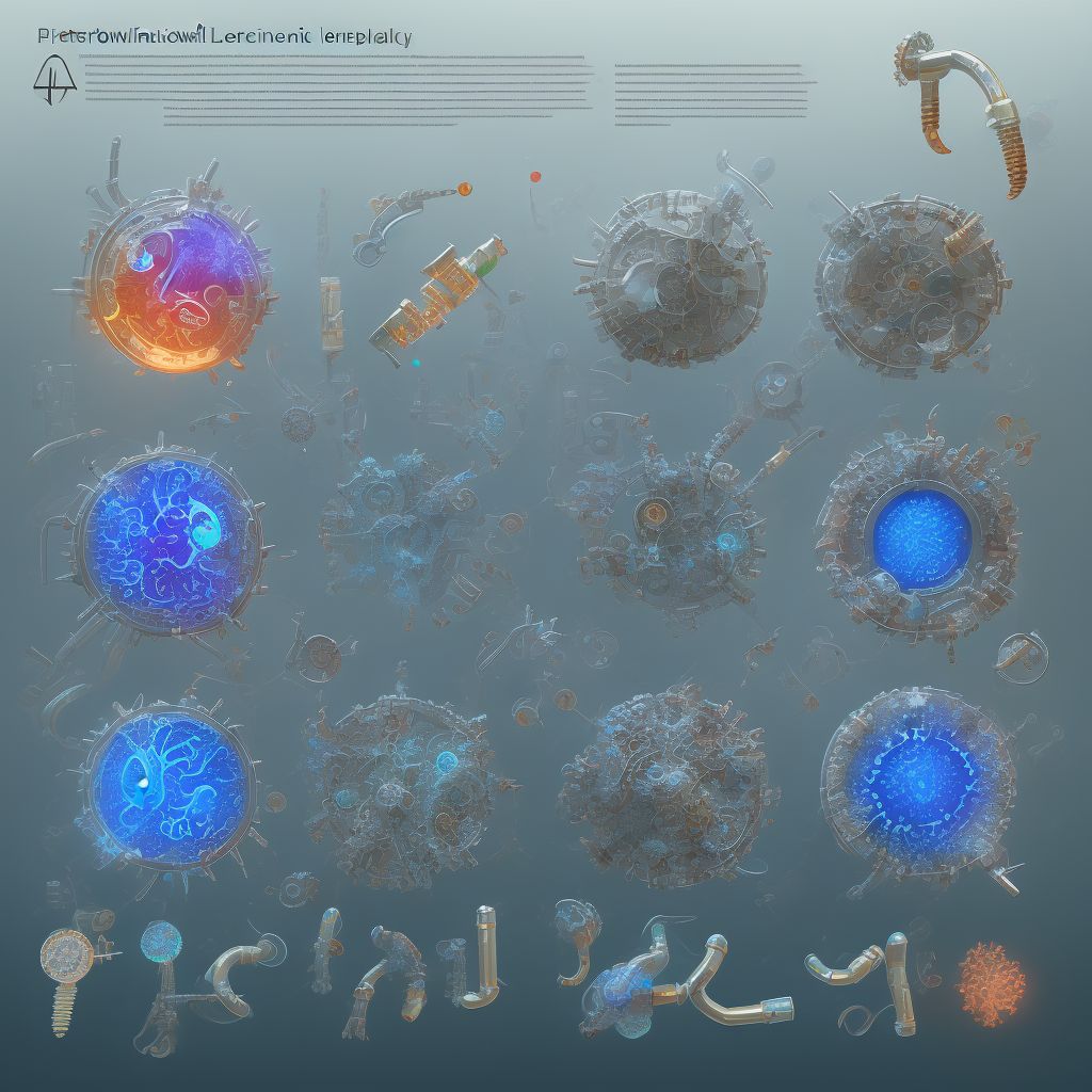 Breakdown (mechanical) of other urinary devices and implants, sequela digital illustration