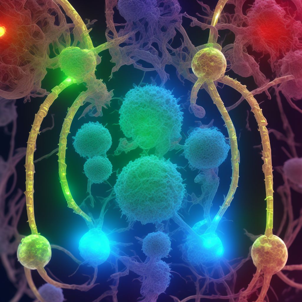 Displacement of implanted urinary sphincter, subsequent encounter digital illustration