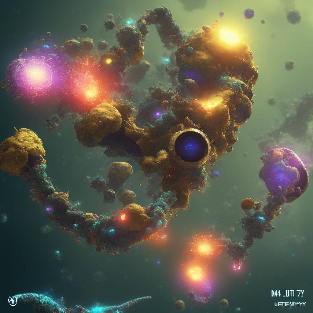 Displacement of other urinary stents, initial encounter digital illustration