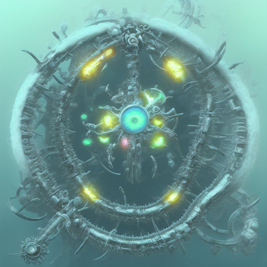 Other mechanical complication of other urinary stent, initial encounter digital illustration