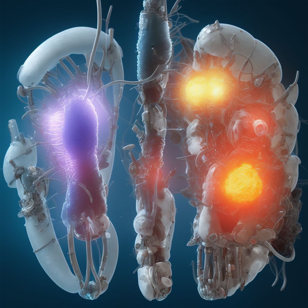 Breakdown (mechanical) of implanted penile prosthesis, subsequent encounter digital illustration