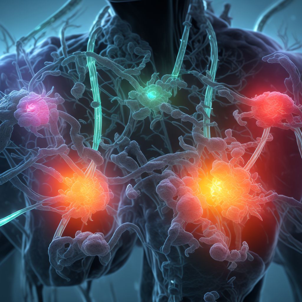 Infection and inflammatory reaction due to indwelling urinary catheter, subsequent encounter digital illustration