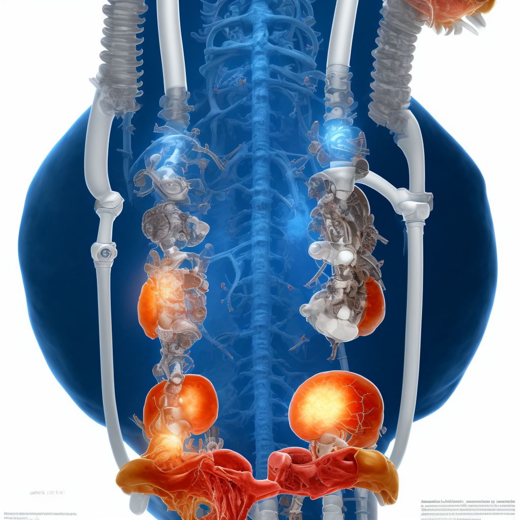 Other mechanical complication of internal fixation device of left humerus, subsequent encounter digital illustration