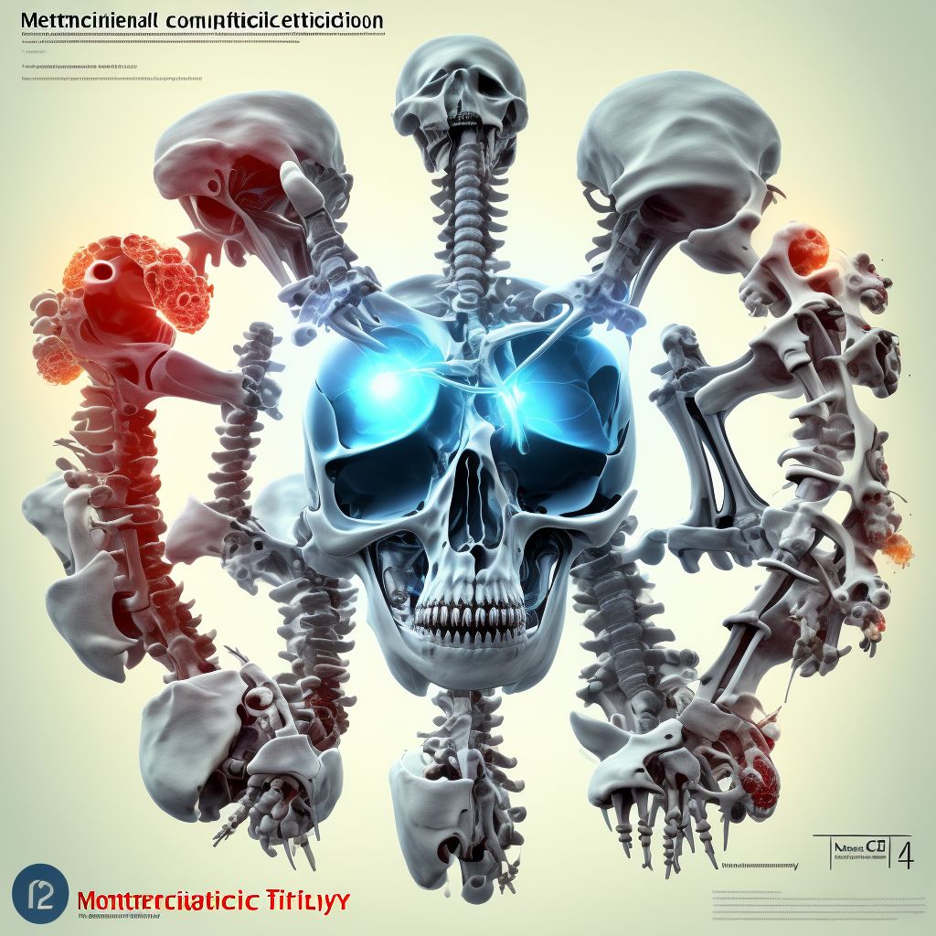 Other mechanical complication of internal fixation device of bones of hand and fingers, initial encounter digital illustration