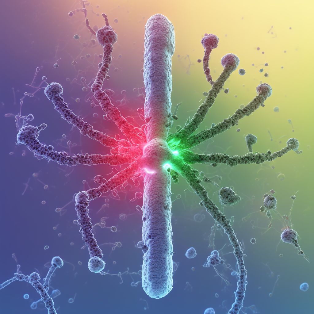 Infection and inflammatory reaction due to internal fixation device of unspecified site, initial encounter digital illustration