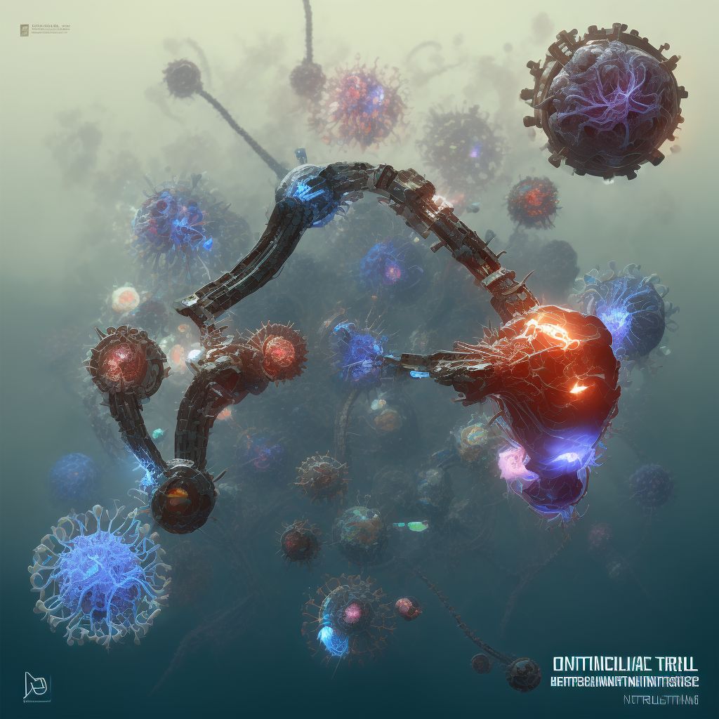 Breakdown (mechanical) of other nervous system device, implant or graft, sequela digital illustration