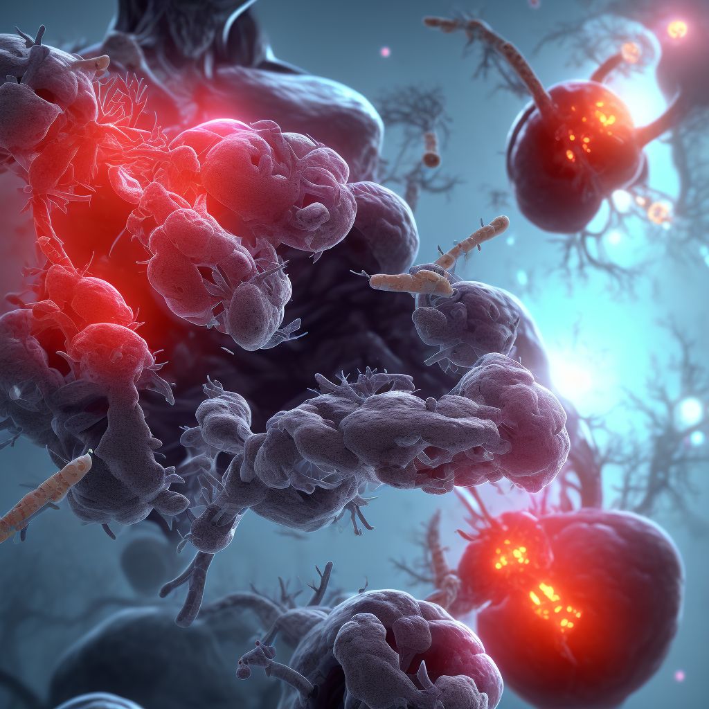 Infection and inflammatory reaction due to ventricular intracranial (communicating) shunt, subsequent encounter digital illustration