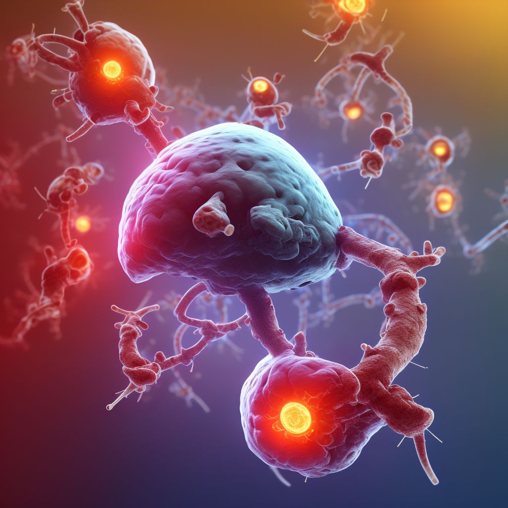 Infection and inflammatory reaction due to ventricular intracranial (communicating) shunt, sequela digital illustration