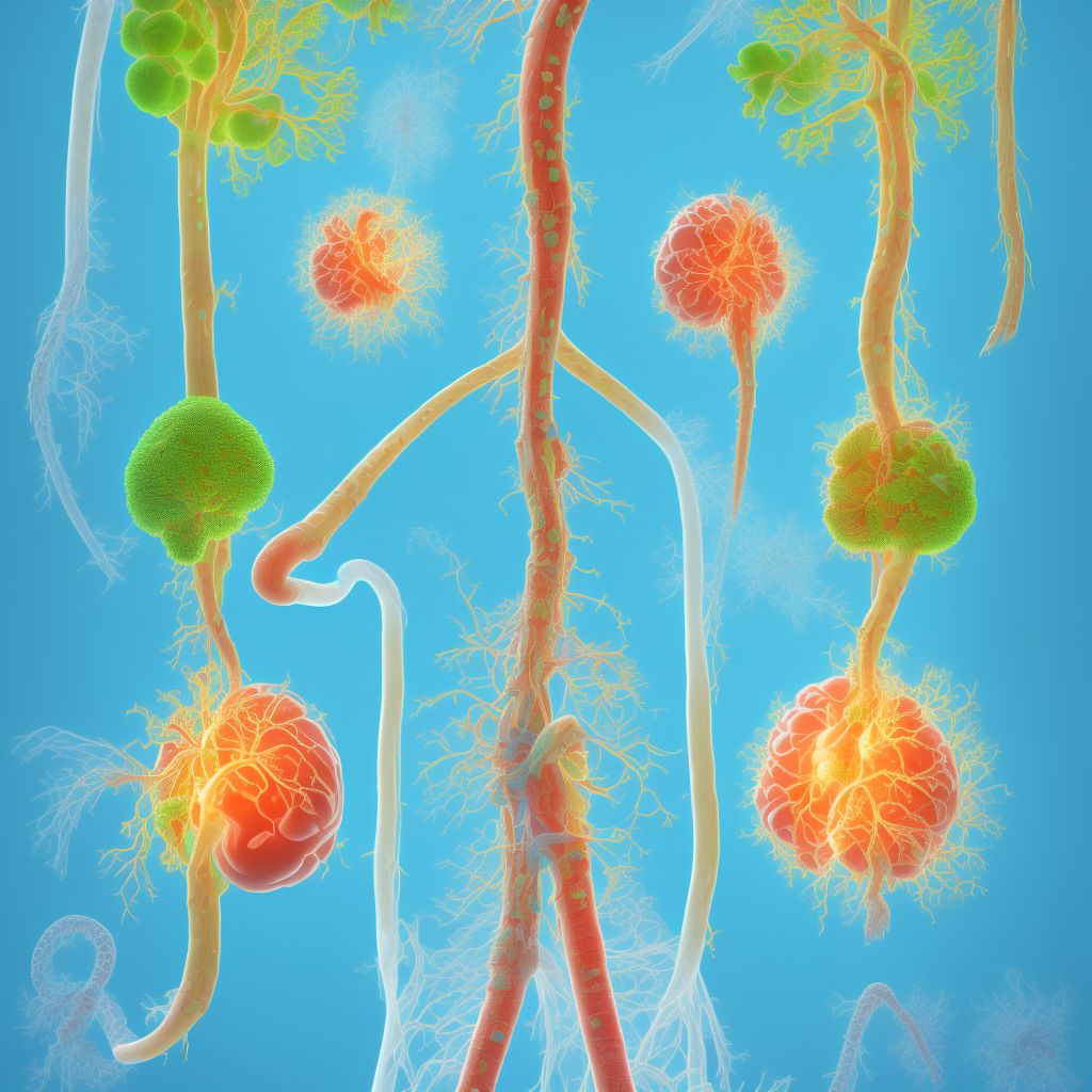 Unspecified complication of unspecified transplanted organ and tissue digital illustration