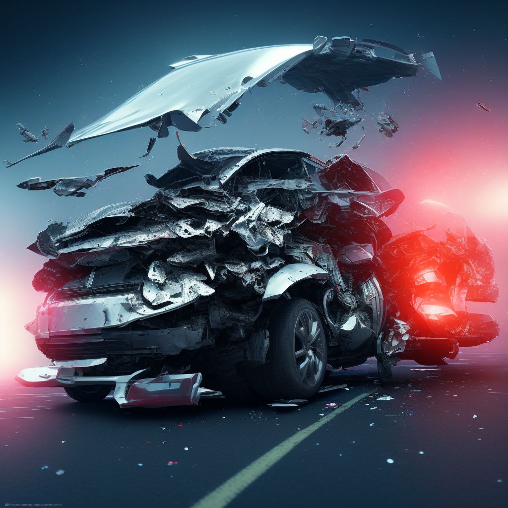 Pedestrian with other conveyance injured in collision with other nonmotor vehicle in nontraffic accident, subsequent encounter digital illustration