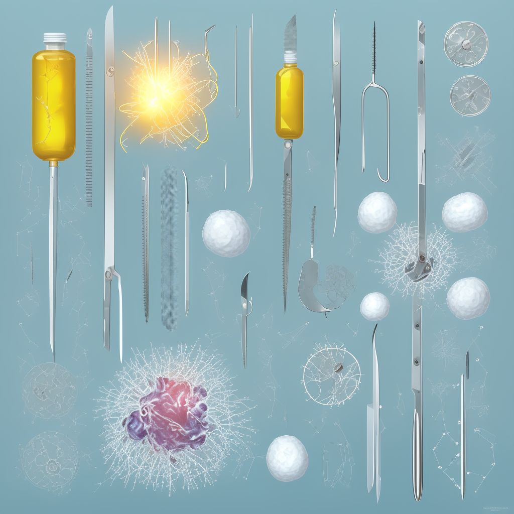 Surgical instruments, materials and obstetric and gynecological devices (including sutures) associated with adverse incidents digital illustration