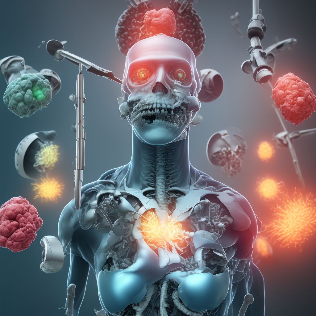 Surgical operation with formation of external stoma as the cause of abnormal reaction of the patient, or of later complication, without mention of misadventure at the time of the procedure digital illustration