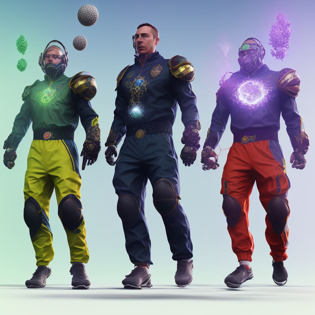 Activity, refereeing a sports activity digital illustration